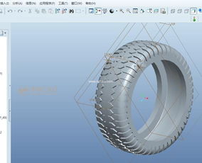 汽车轮胎建模