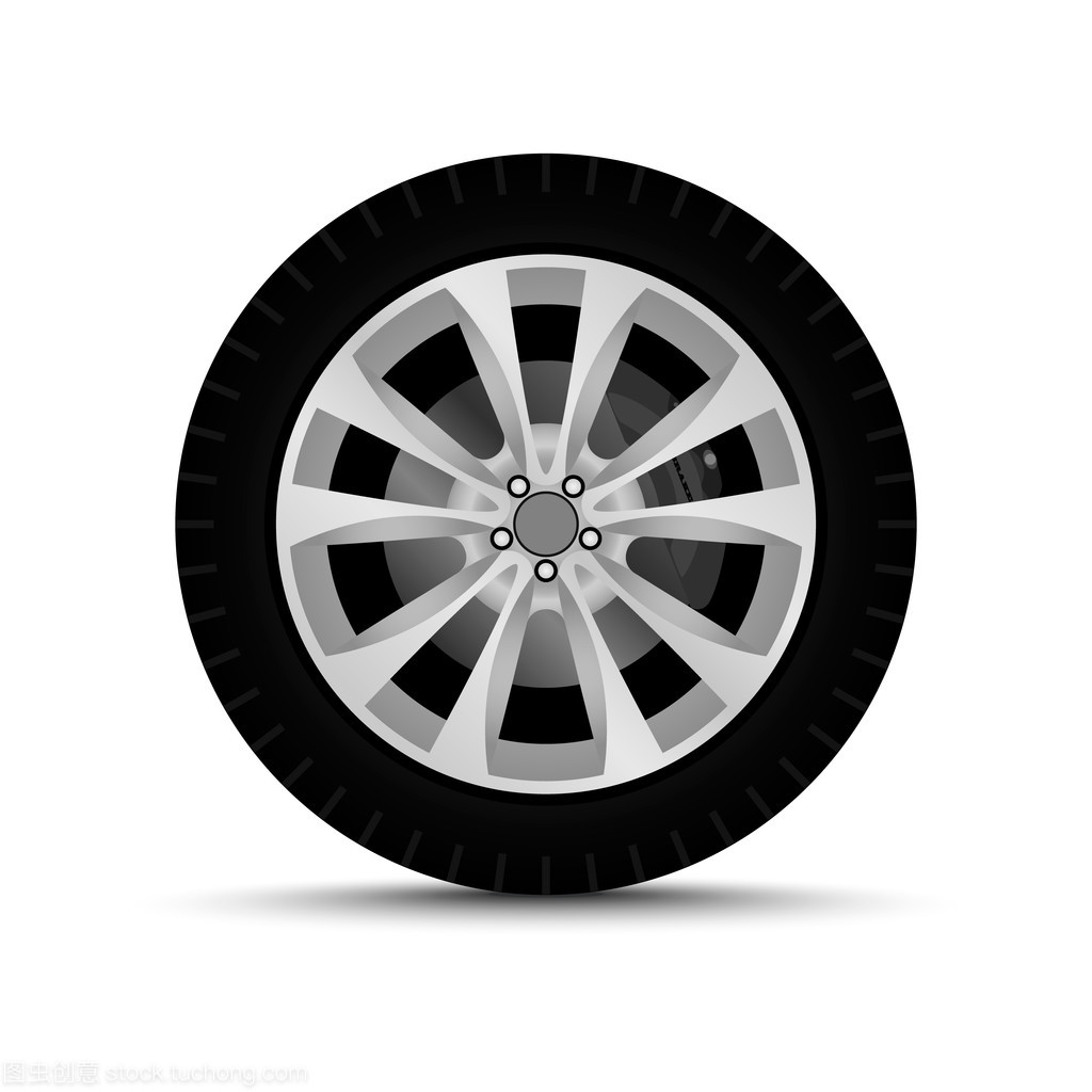 轿车轮毂。设置