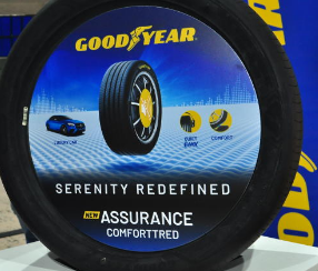 固特异保证ComfortTred亮相