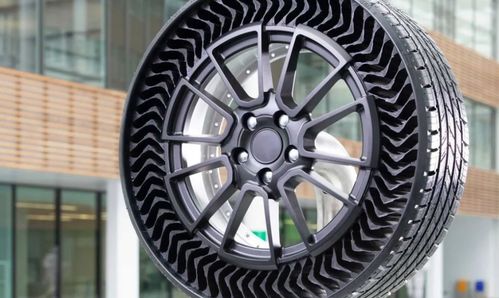 米其林颠覆产品来了 uptis 不会爆胎,不用充气,大幅降低费用