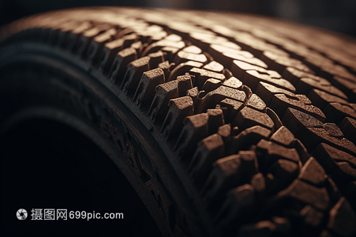 橡胶材质的轮胎